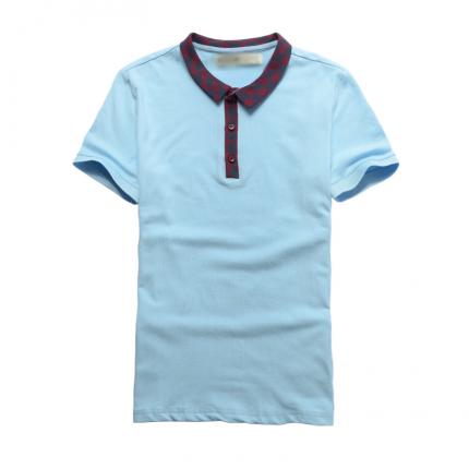 男款小領(lǐng)時(shí)尚T恤衫款式加工制作保羅服裝